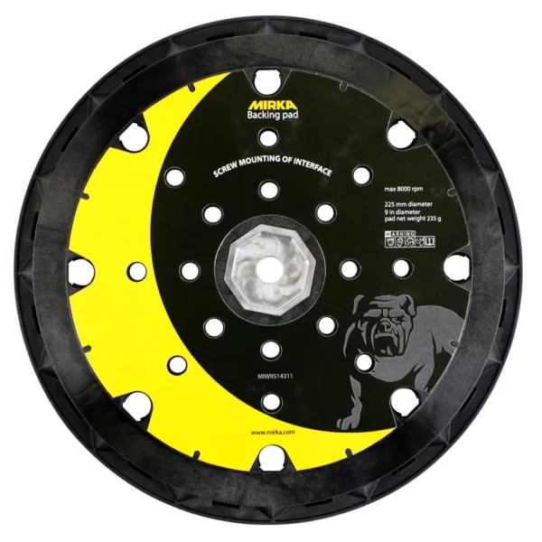 LEROS Backing Pad 225mm 25H Grip MIW9564311